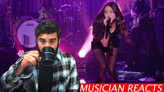 Olivia Rodrigo - ballad of a homeschooled girl (Live on Jimmy Kimmel) - Musician's Reaction