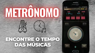 Como usar o metrônomo e encontrar o tempo certo das músicas em 3 minutos!