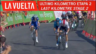 Last kilometer - Stage 2 - La Vuelta 2018