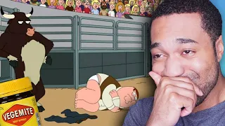 Family Guy Dark Humor | IF I LAUGH, I EAT VEGEMITE