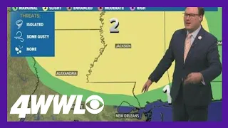 New Orleans Weather: Rain chances increasing before another cold front