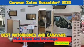 2021 PLA Siena 422 Privilege Camper Van Interior Exterior Dusseldorf Caravan Salon