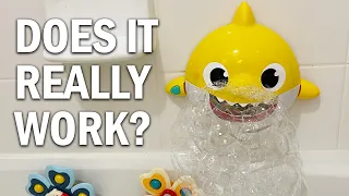 Baby Shark Official Singing Bath Time Bubble Maker Review - Does It Really Work?