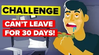 I Didn't Go Outside For 30 Days And This Is What Happened - Funny Challenge