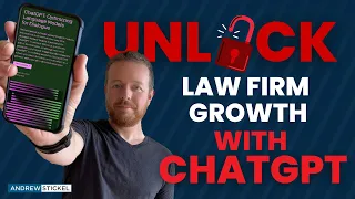 5 Ways to Use AI to Grow Your Law Firm (ChatGPT Tutorial)