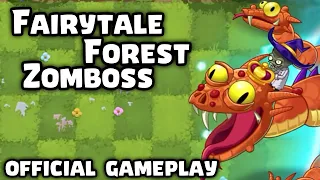 Fairytale Zomboss Official Gameplay | Plants vs Zombies 2 Chinese