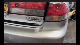 How to replace a gas tank in an 02' Honda Accord!