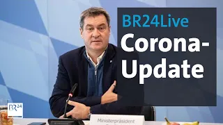 BR24Live: Strengere Corona-Regeln für Hotspots in Bayern - Söder informiert | BR24