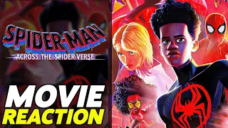 Spider-Man: Across the Spider-Verse First Time Watching Reaction (BLIND REACTION 2023)