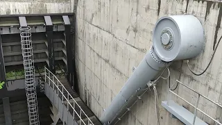 DAM SPILLWAY OPENING AND SEDIMENTS REMOVING FROM RESERVOIR