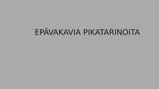 Epävakavia pikatarinoita: Uponnut vene