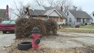 Kansas City woman discovers hydrant in front of home broken after fire