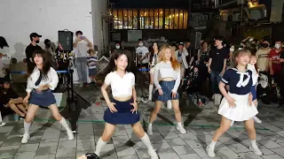 20220813 hongdae busking 홍대 미녀댄스팀 #레이디비(Lady B) 버스킹 16 - Adore U _ SEVENTEEN