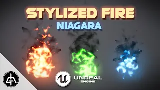 Unreal Engine 5 - Stylized Fire VFX - Niagara Tutorial