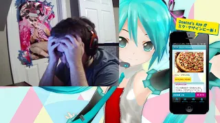 Dunkey reacts to "Domino's App Feat Hatsune Miku"