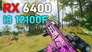 Call of Duty: Warzone : RX 6400 + i3 12100F