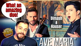 WHAT A DUO! │ Dimash & Hauser - "Ave Maria" (full performance)