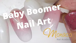 Baby Boomer Nail Art