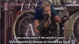 Arch Enemy - The World Is Yours (Lyrics / Sub Español) [Live at Hell Fest 2018]