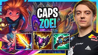 CAPS IS A BEAST WITH ZOE! | G2 Caps Plays Zoe Mid vs Karma!  Season 2024