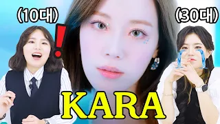 Korean 10s vs 30s React to KARA 'WHEN I MOVE' MV for the first time!