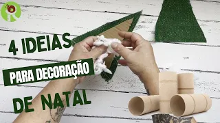 4 IDEIAS LINDAS E SUPER BARATINHAS DE DECORAÇÃO PARA FAZER E VENDER | NATAL