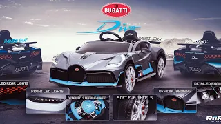 Bugatti Divo 12v Battery Electric Kids Ride On Car With Remote Control