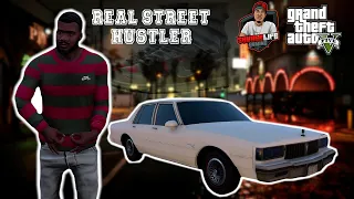 GTA 5 - REAL STREET HUSTLER - WORKING 2 JOBS #1