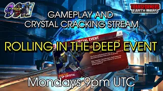 Transformers Earth wars Crystal cracking + Gameplay stream. Crystals, Titan Assault and Elimination