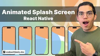 React Native Animated Splash Screen | Transform Your App's First Impression Tutorial 2023