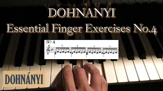 ドホナーニ 指の練習 4番 / DOHNANYI : Essential Finger Exercises No. 4 - ZPM