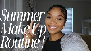 MY SUMMER MAKEUP ROUTINE | NO MAKEUP MAKEUP IN LESS THAN 10 MIN!!!