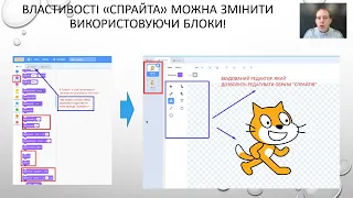 Інформатика 6 клас 27 урок (Змінювання значень властивостей об’єкта в програмі.)