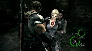 Resident Evil 5 chapter 5-3 Professional easy method with AI partner