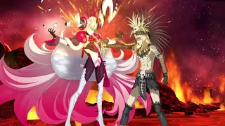 【FGO】Tezcatlipoca vs Flaremarie Boss Fight