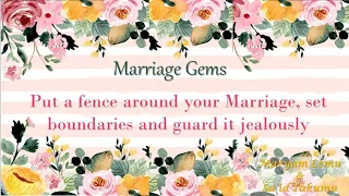 MARRIAGE GEMS