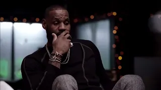 LeBron chops it up on "The Shop" and talks about wanting to play with Bronny or Steph Curry