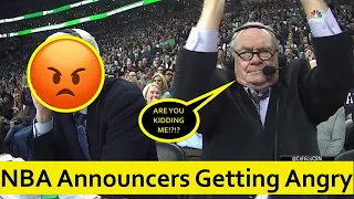 NBA Announcers Getting Angry [Funny]