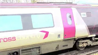 CrossCountry 221135 departs York for Dundee