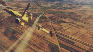 DCS World  - Impalas hunting Hinds in South African Border Wars, Angola 1985.