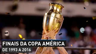 FINALS OF THE COPA AMERICA (FROM 1993 TO 2016)
