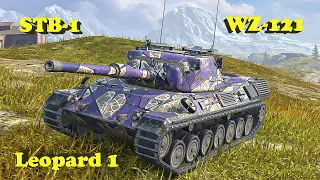 STB-1 ● Leopard 1 ● WZ-121 - WoT Blitz UZ Gaming