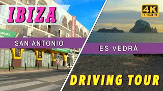 IBIZA: San Antonio / Es Vedrà - Driving Tour (4K Ultra HD)