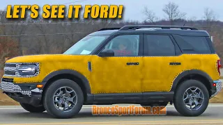 2021 Ford Bronco Sport Spied - This Is It!