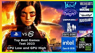 Top 11 Games 2023.Test GTX 1660 SUPER and i5 3570