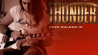 Love Walked In THUNDER guitar cover by StringWarrior