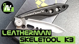 Leatherman Skeletool KB Mini Knife Table Top Review - Sweet Little Knife!!