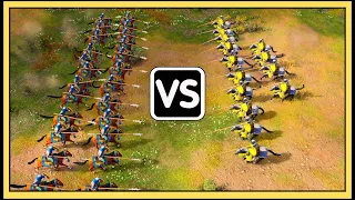 Aoe4 Ghazi Raiders vs Knights