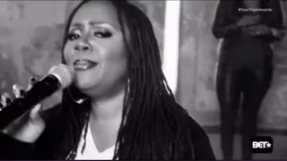 Lalah Hathaway, Eddie Levert, Chrisette Michele & K-Ci At The 2015 Soul Train Awards 1st Soul Cypher