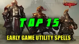 Divinity Original Sin 2: Top 15 Utility Spells [Early Game]